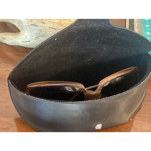 Oliver Peoples Pink & Tortoise Wrap-around Sunglasses +Case Dulain 61-17-114 - Picture 8 of 8